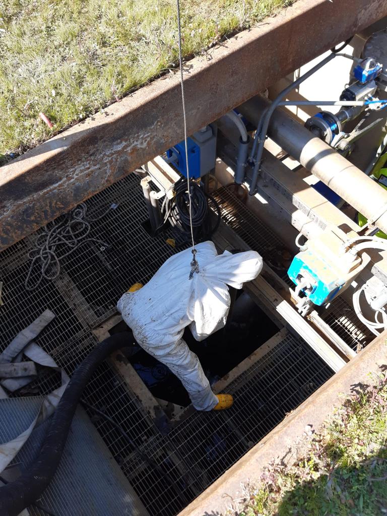 Verifiche gas free su serbatoi